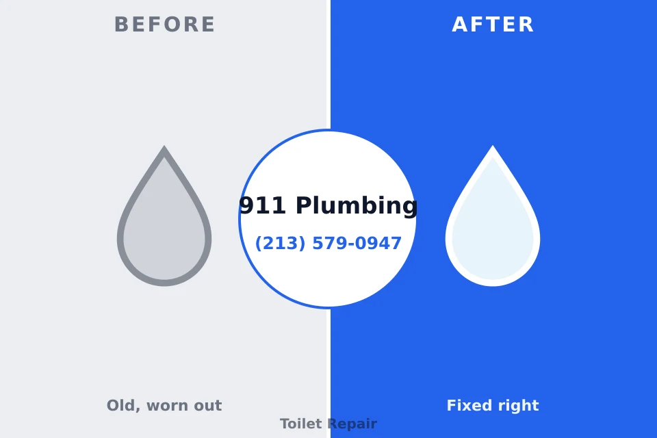 Before and after: plumbing company New Town, ND